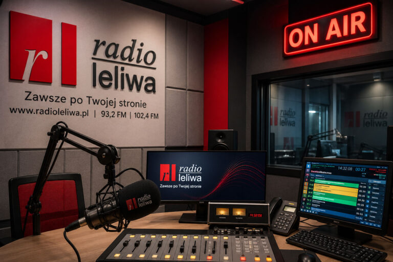 Promocja projektu w Radiu Leliwa